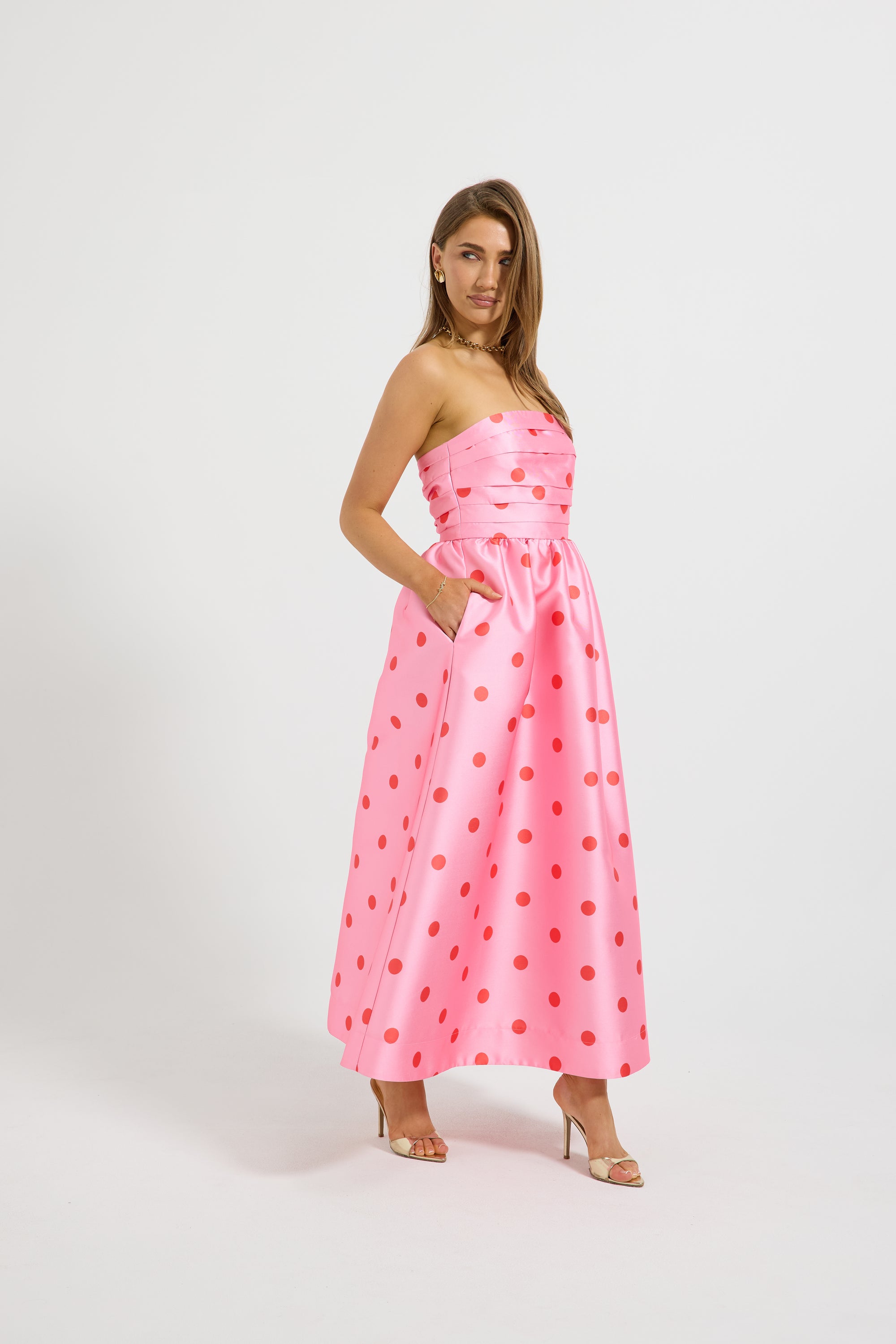 Dottie Strapless Midi