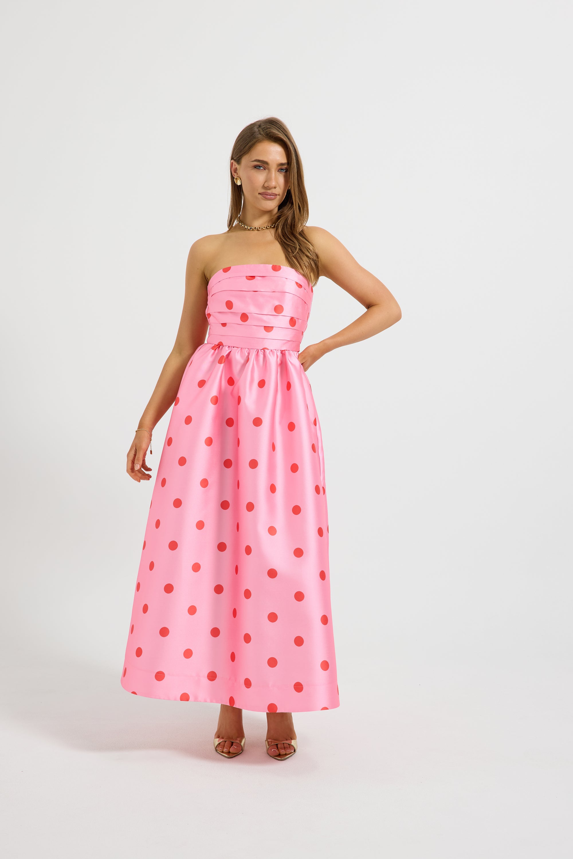 Dottie Strapless Midi