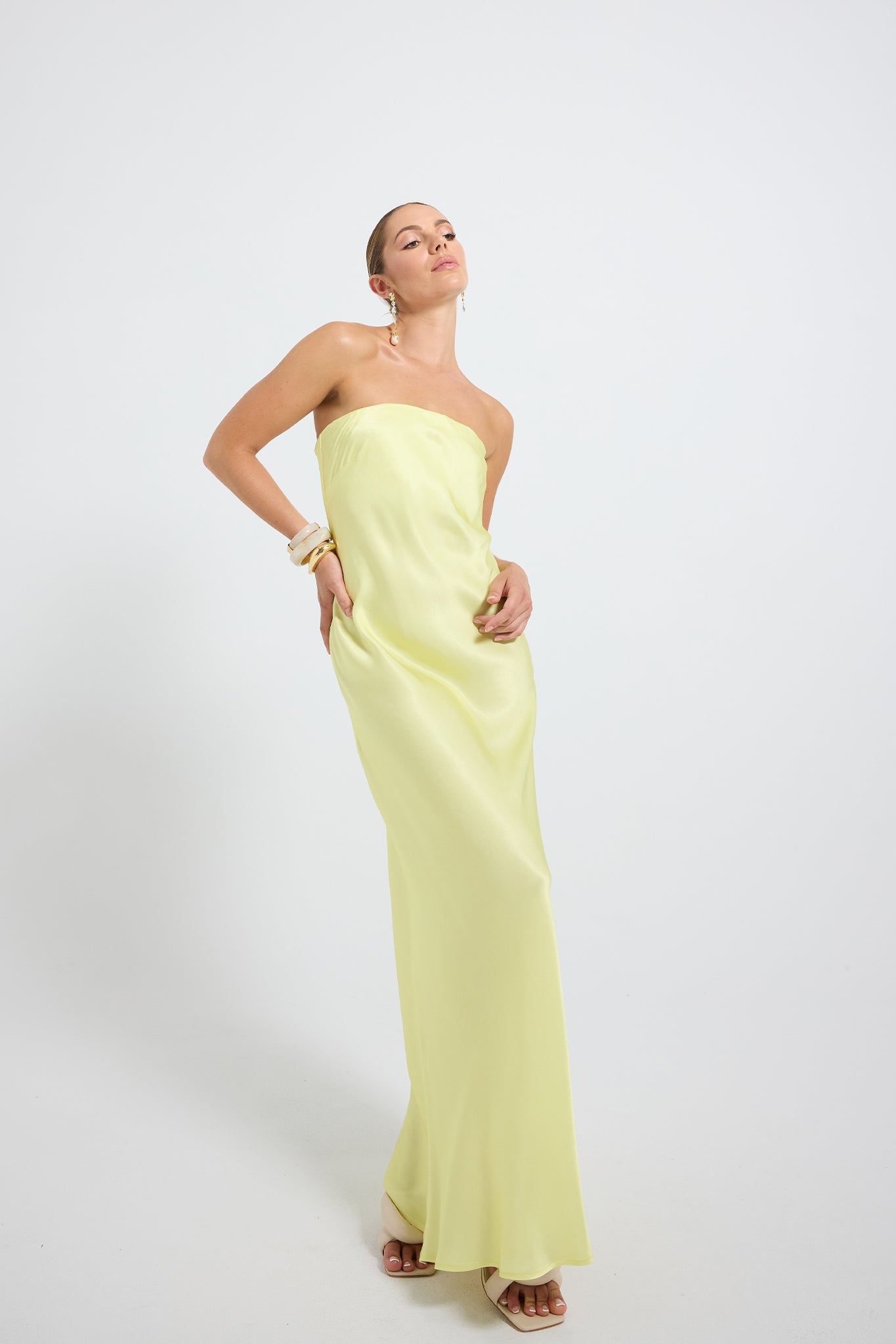 Quinn Strapless Maxi