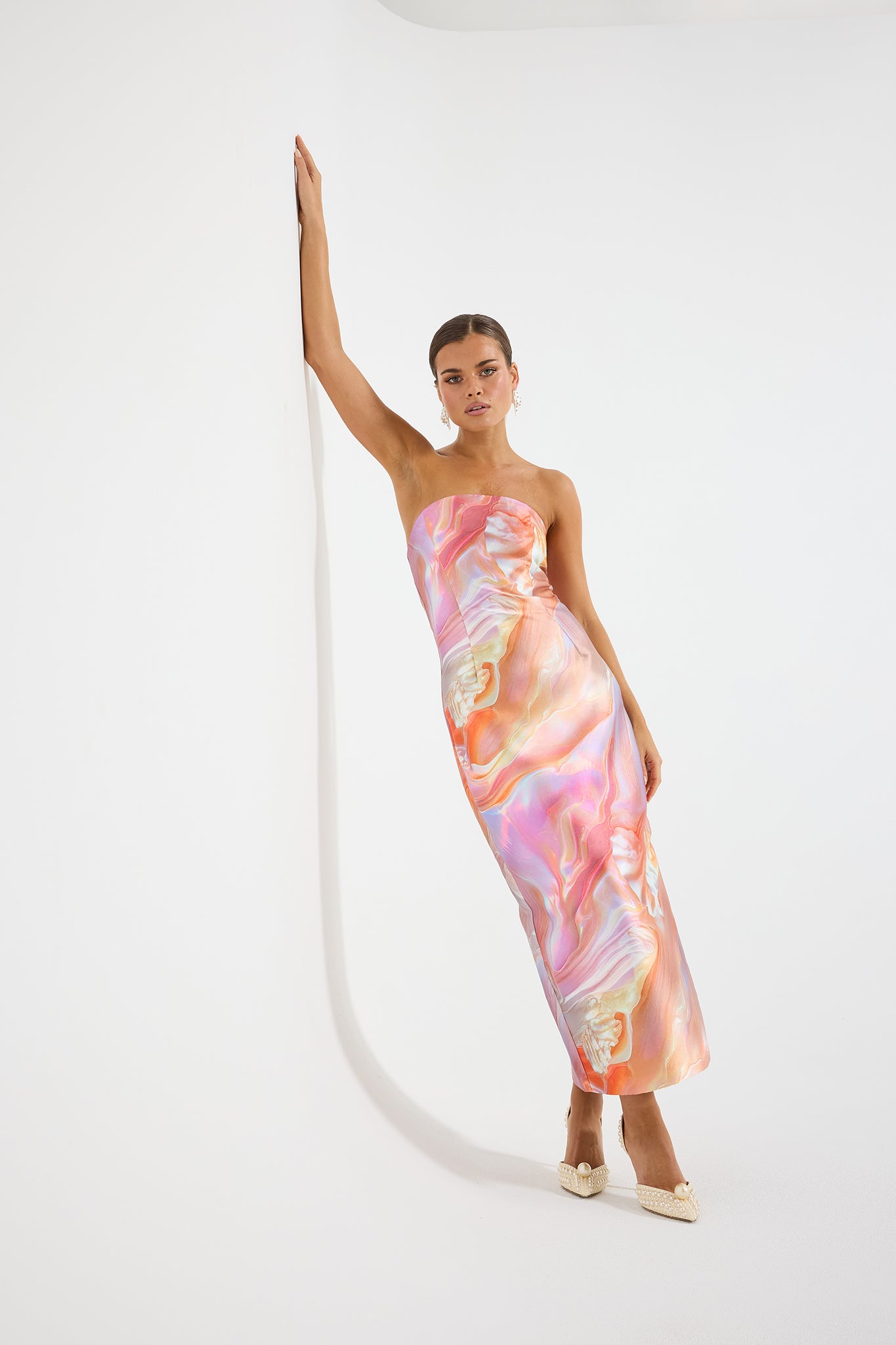 Siren Strapless Midi