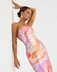 Siren Strapless Midi
