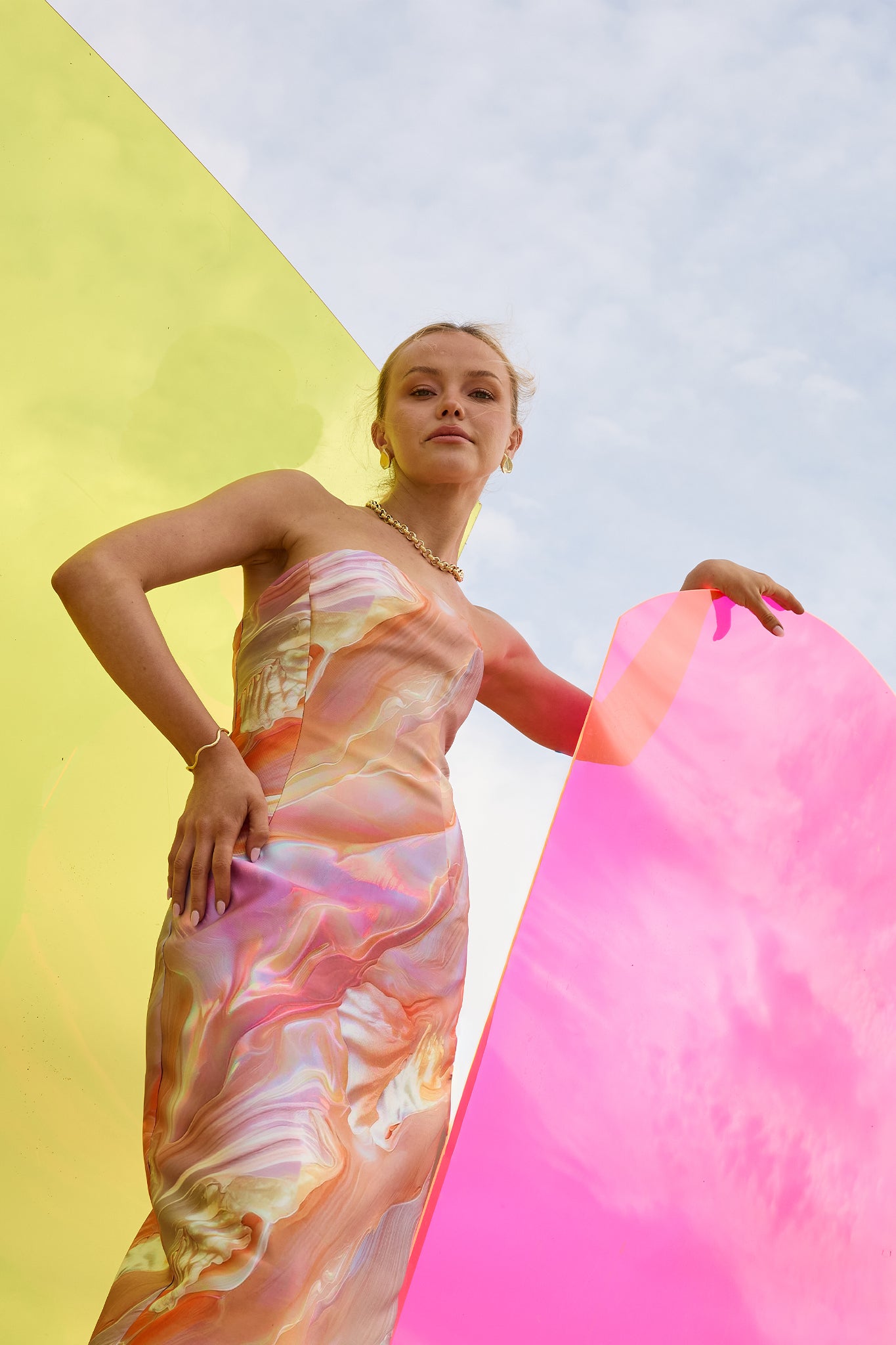 Siren Strapless Midi