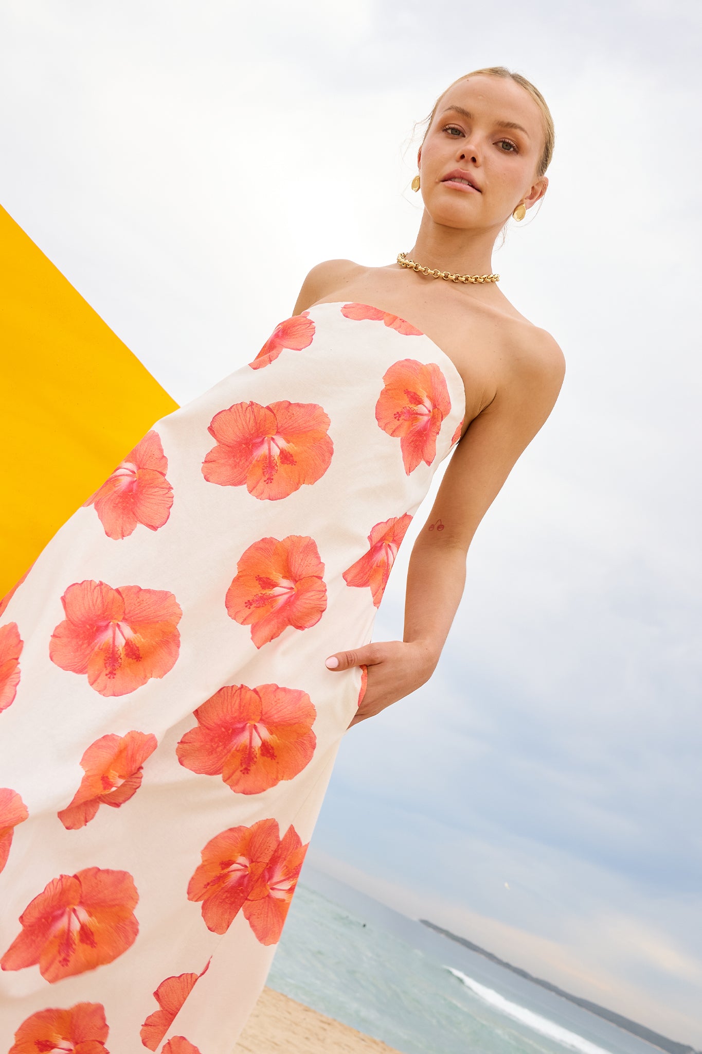 Brielle Strapless Maxi