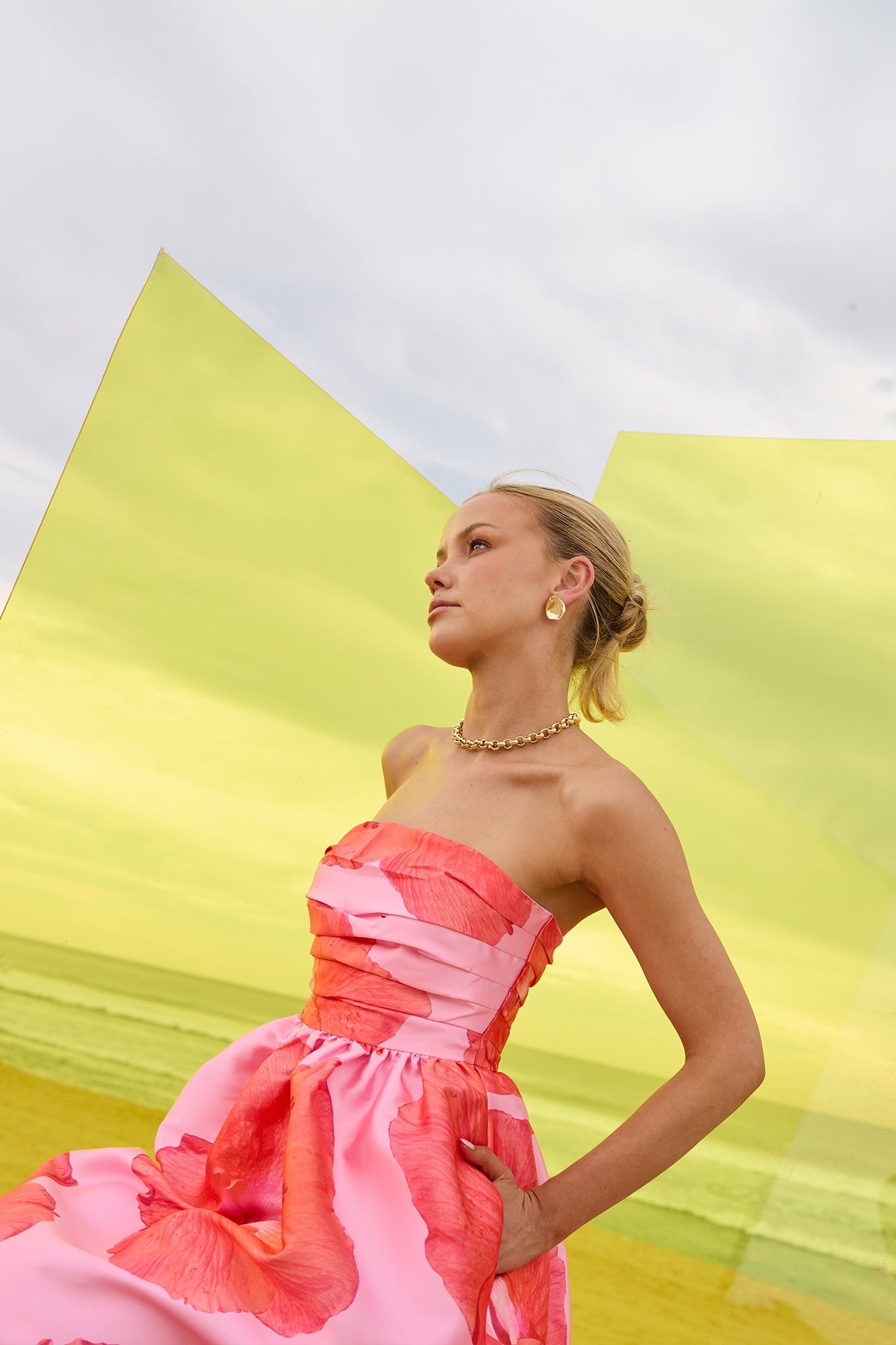 Kalani Strapless Midi - PREORDER