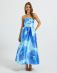 Kalani Strapless Midi