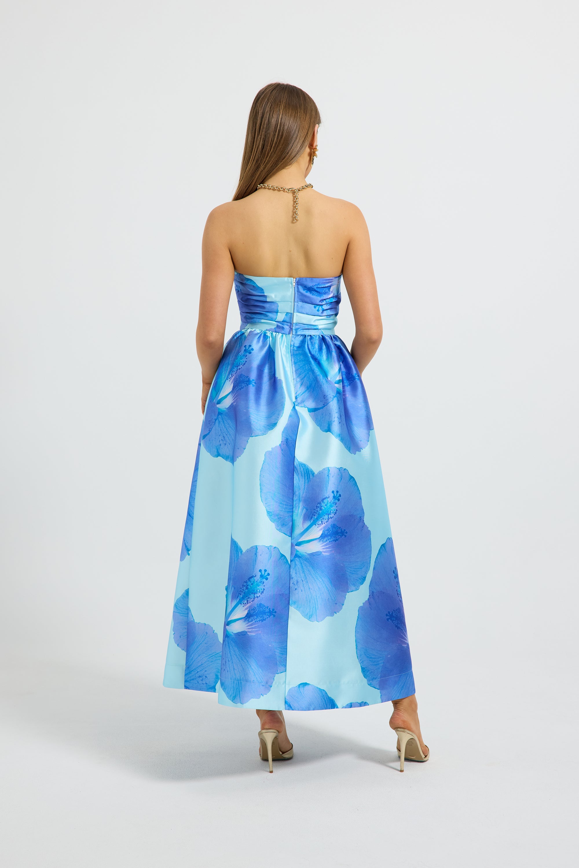 Kalani Strapless Midi