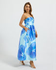 Kalani Strapless Midi