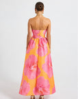 Kalani Strapless Midi
