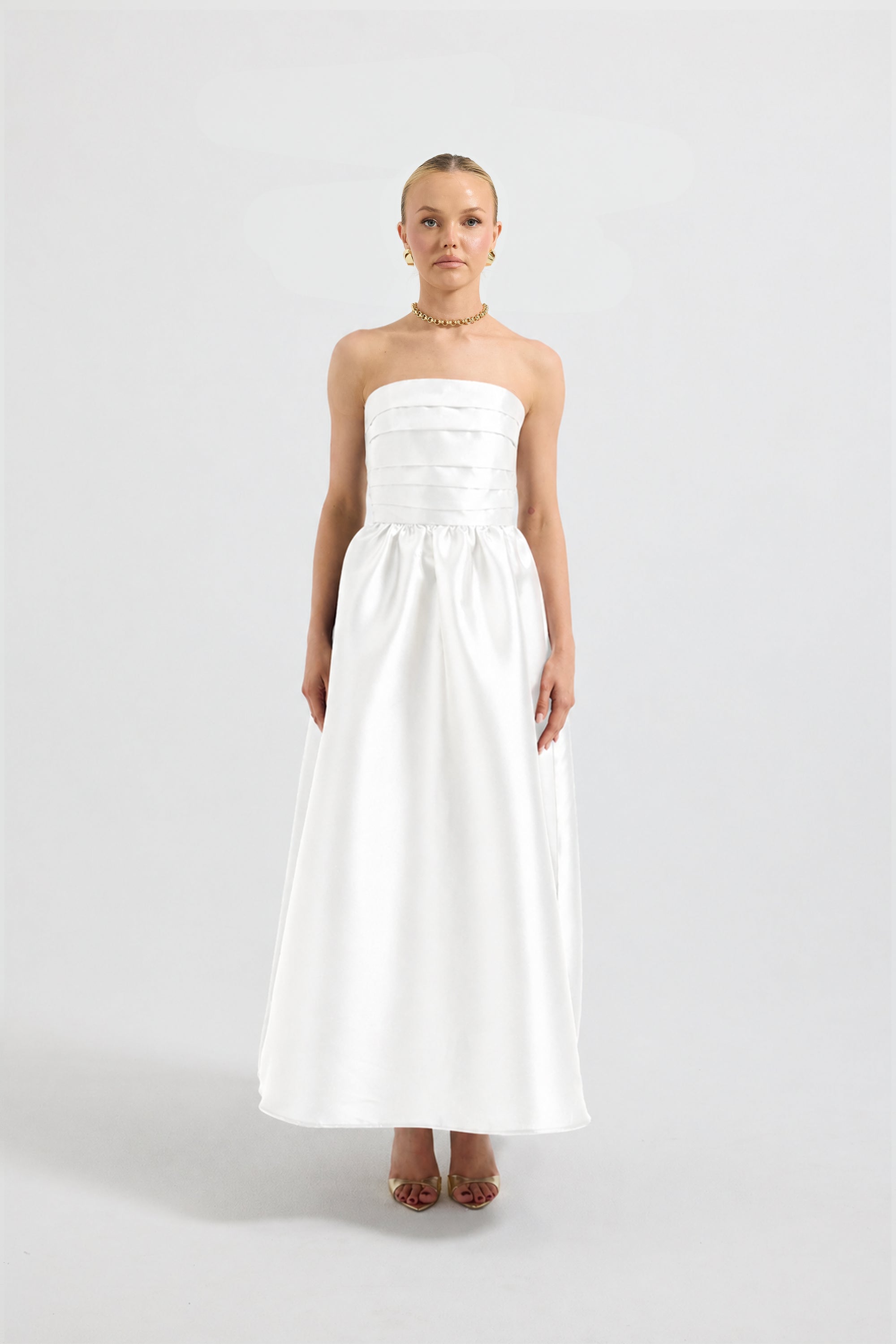 Pippa Strapless Midi