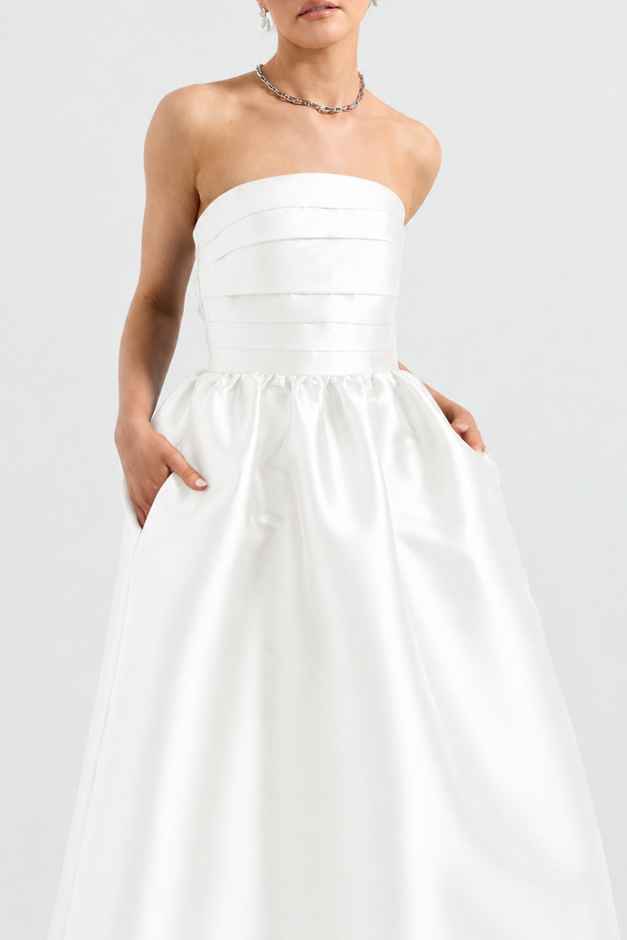Pippa Strapless Midi