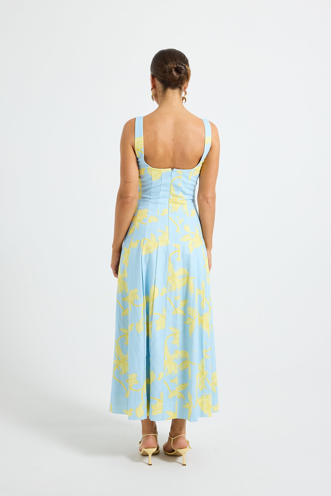 pasduchas mercury midi dress Soleil Panelled Midi