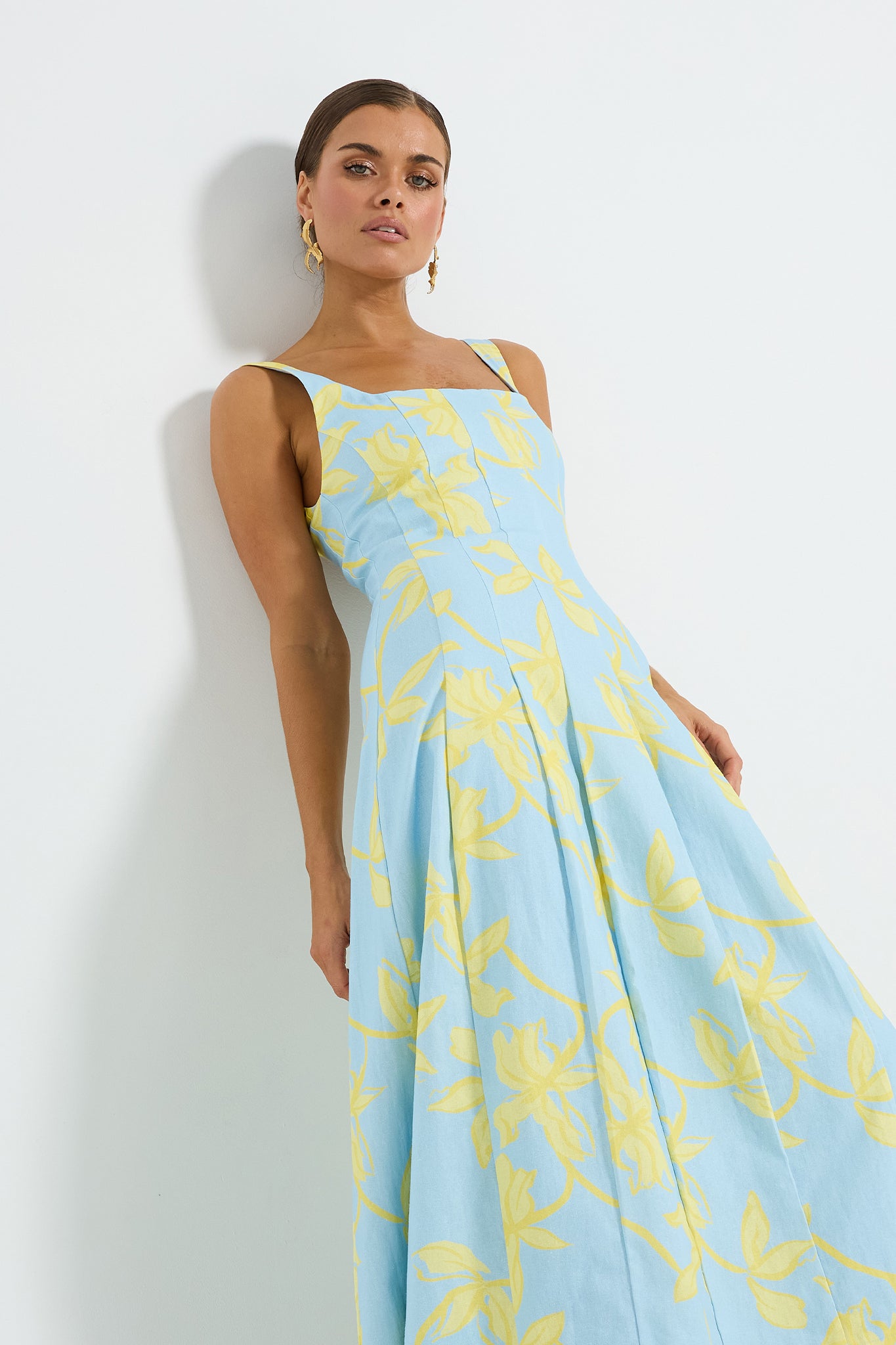 Soleil Panelled Midi