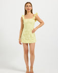 Clementine Ruffle Mini Dress
