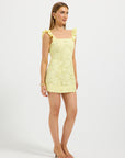 Clementine Ruffle Mini Dress