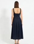 Hudson Denim Panelled Midi