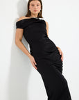 Quinn Shoulder Maxi