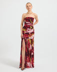 Faye Strapless Maxi