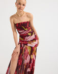 Faye Strapless Maxi