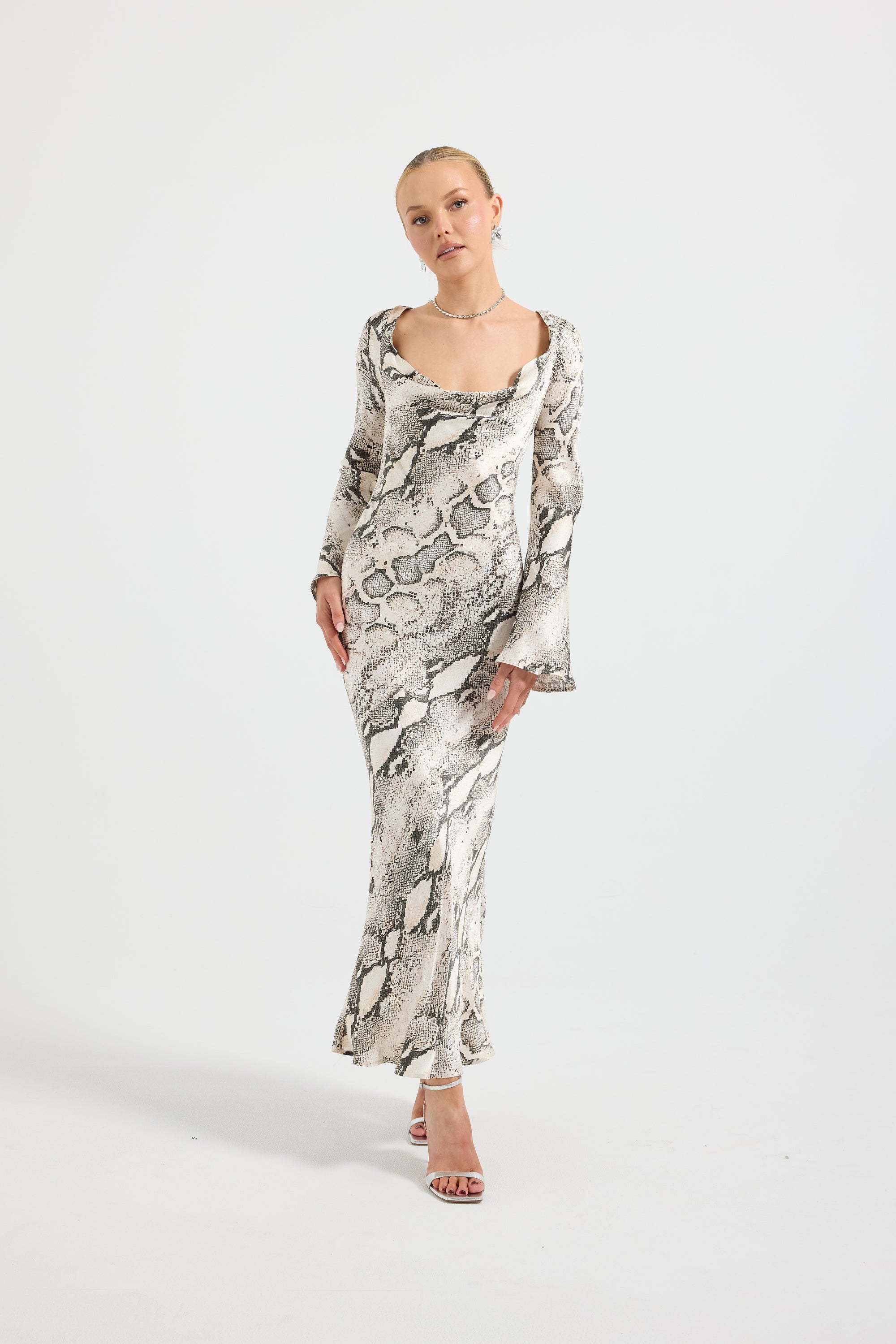Heidi Bias Sleeve Maxi