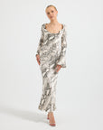 Heidi Bias Sleeve Maxi