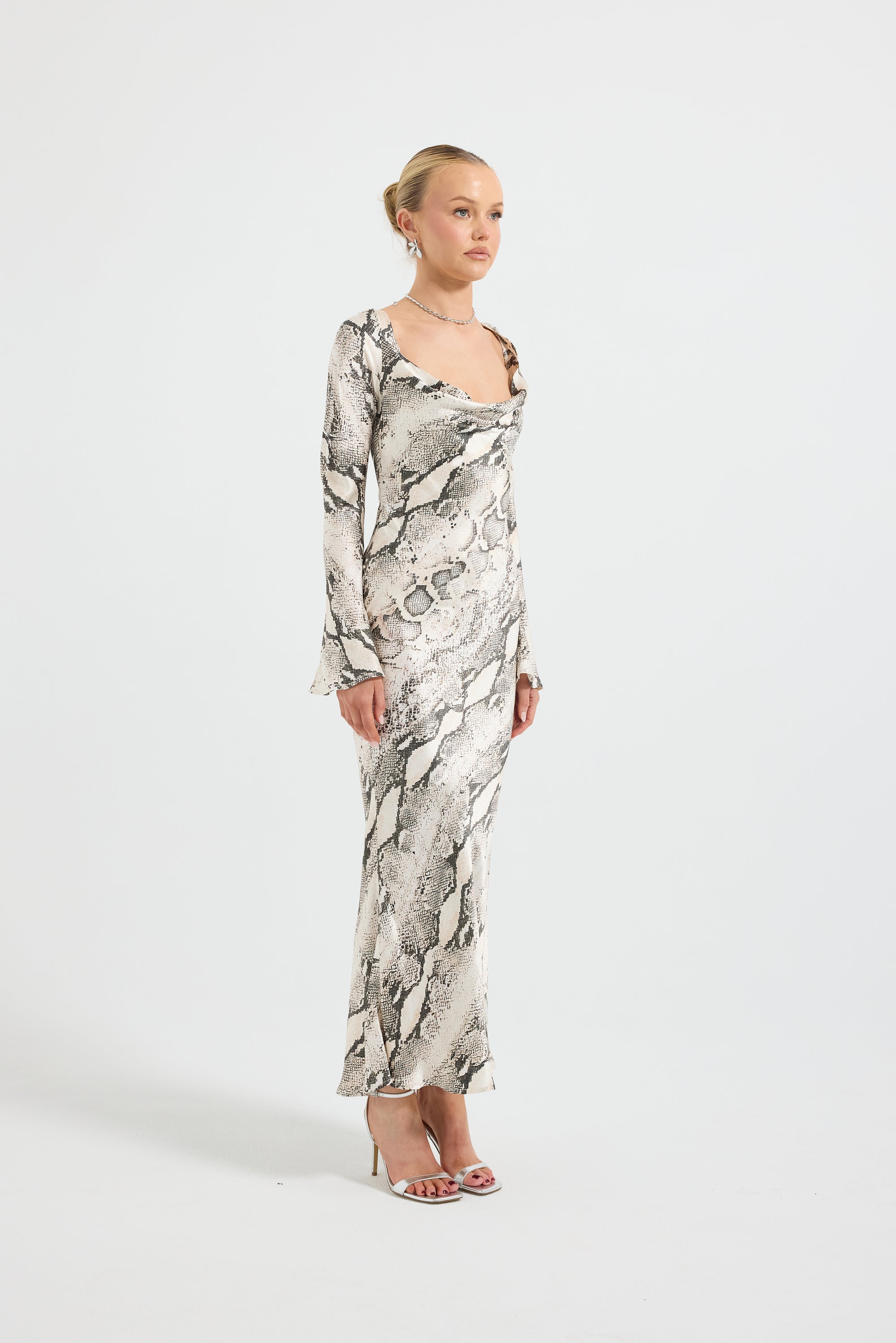 Heidi Bias Sleeve Maxi