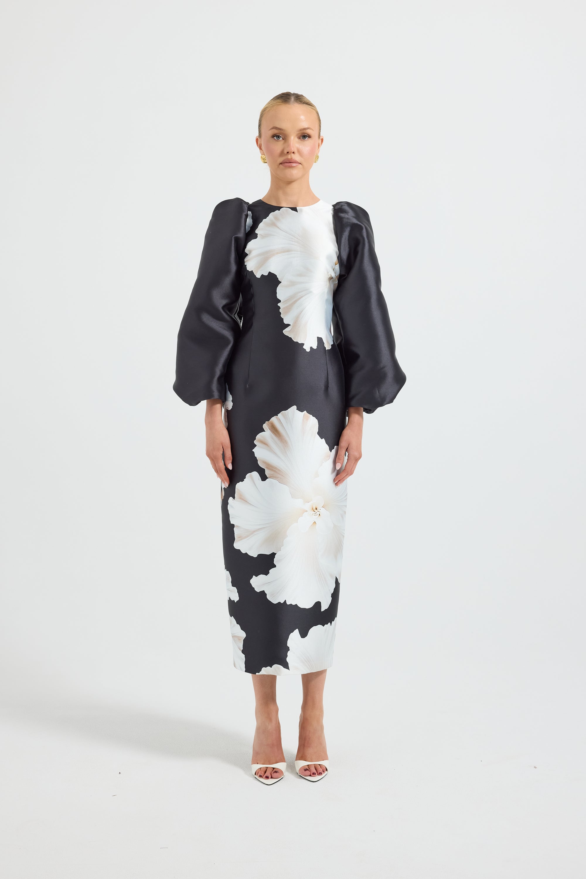 Lini Sleeve Midi