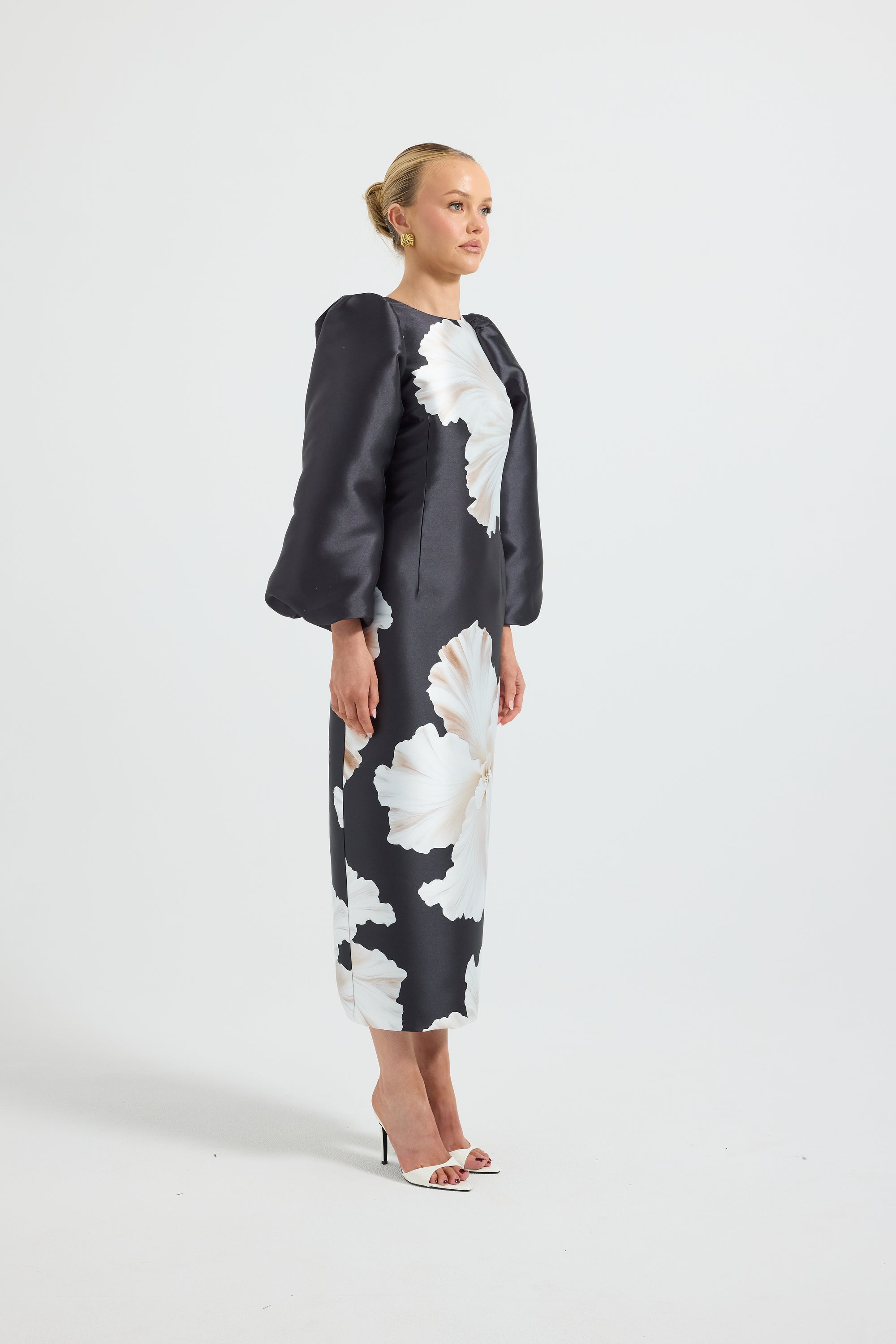 Lini Sleeve Midi