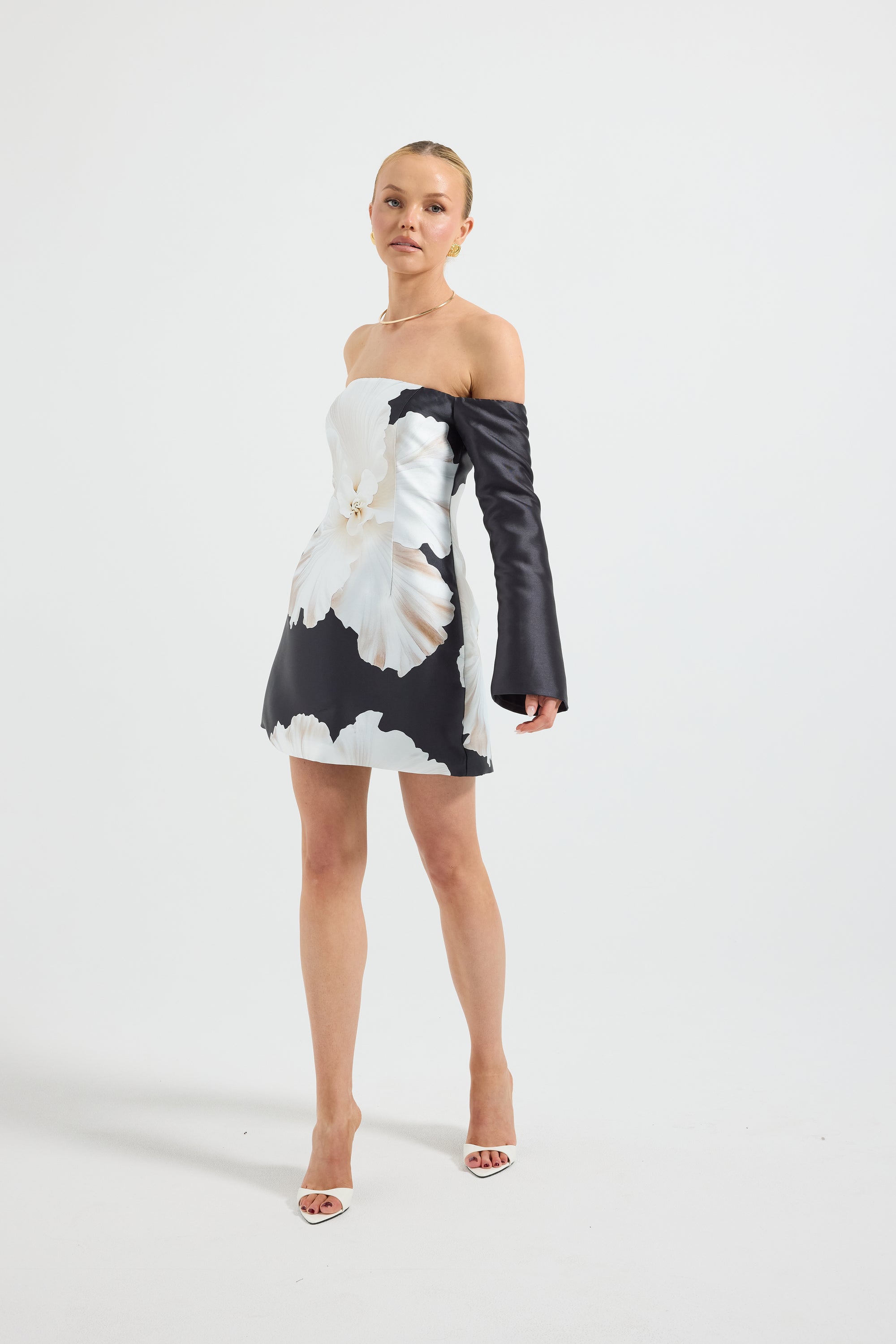 Lini Sleeve Mini Dress