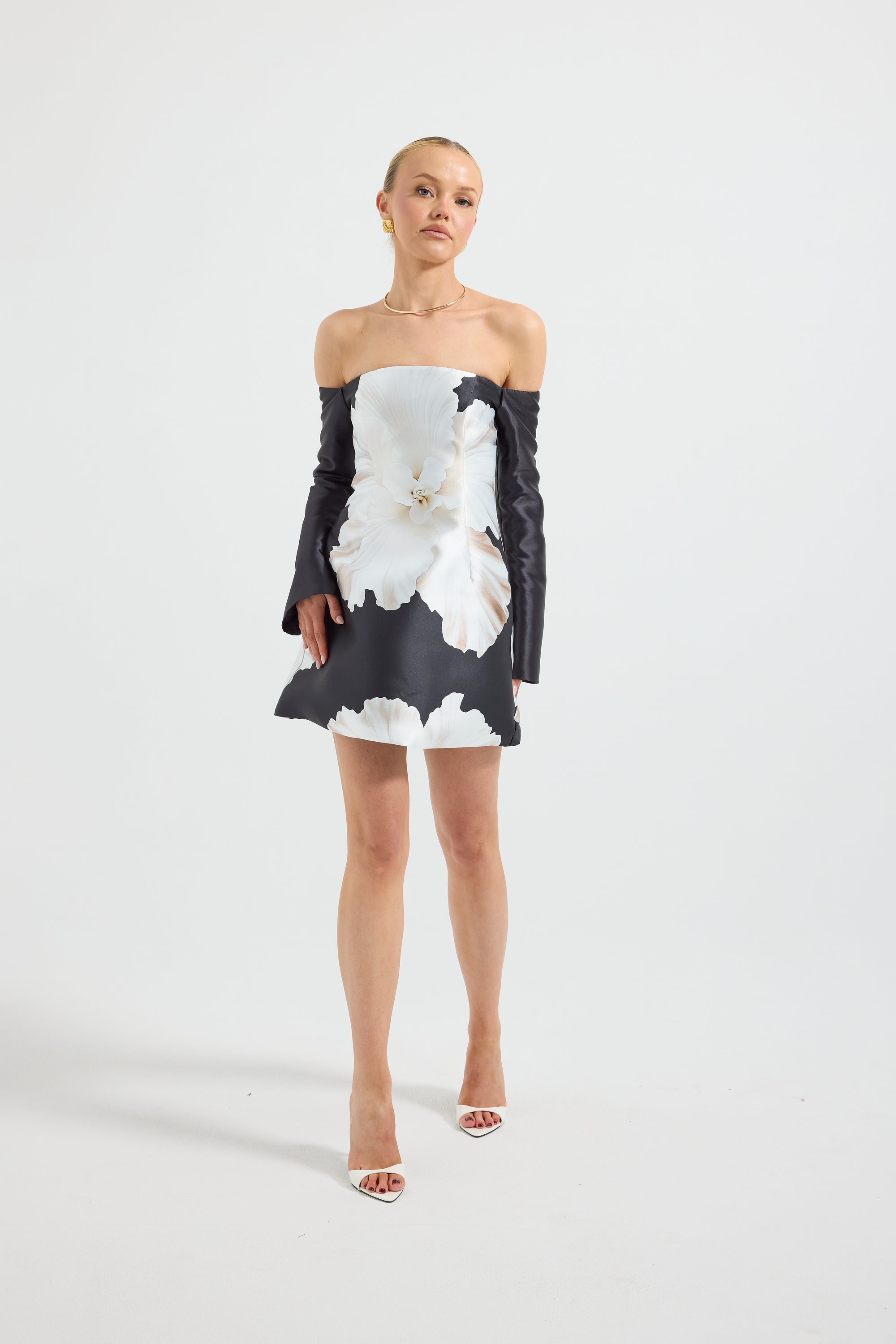 Lini Sleeve Mini Dress