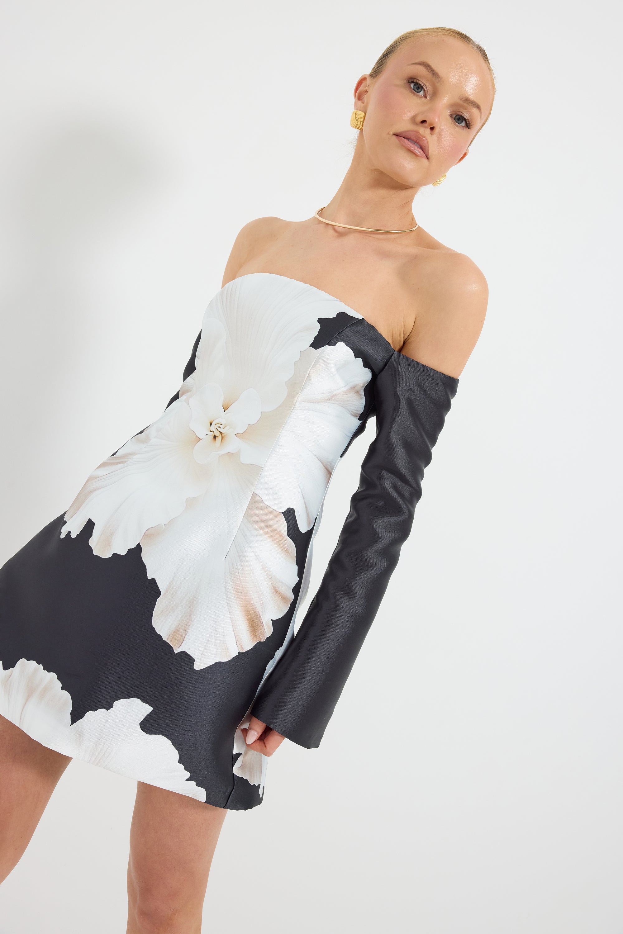 pasduchas mercury midi dress Soleil Panelled Midi