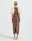 Dottie Contrast Sleeve Midi