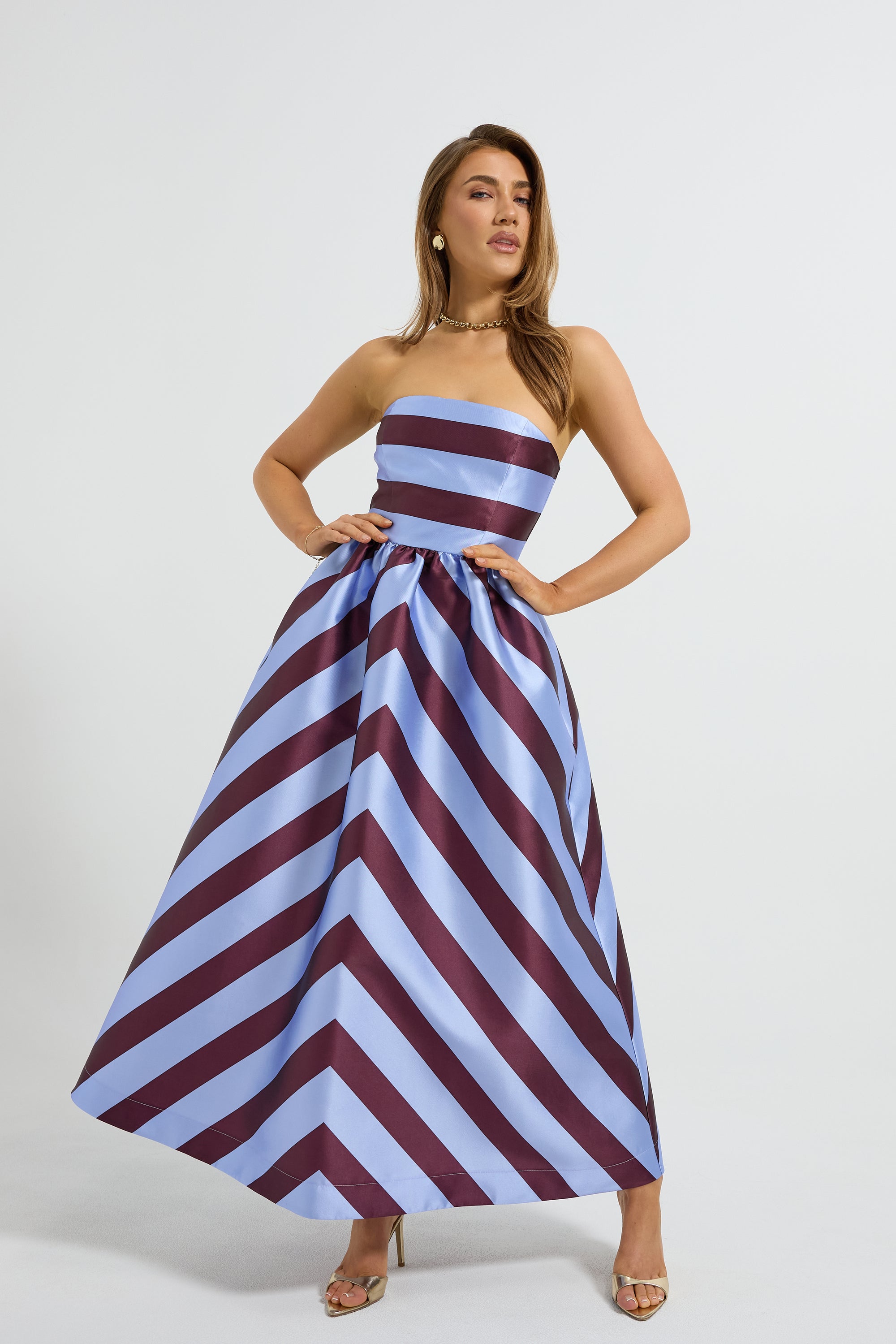 Valerie Strapless Midi