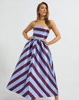 Valerie Strapless Midi