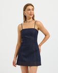 Hudson Denim Mini Dress