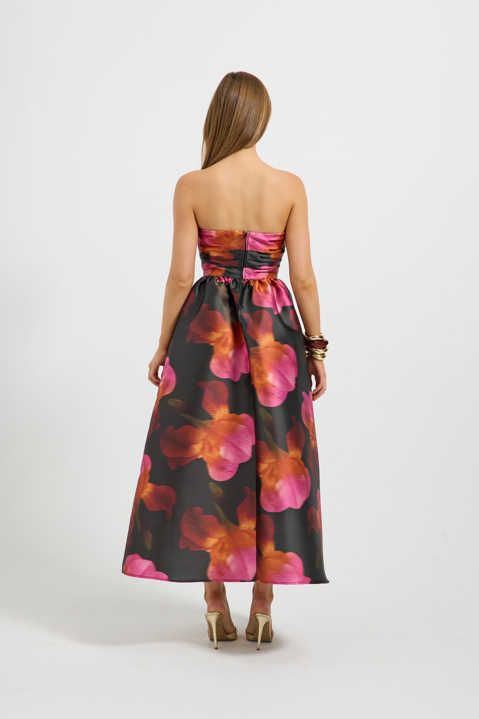 Ava Strapless Midi