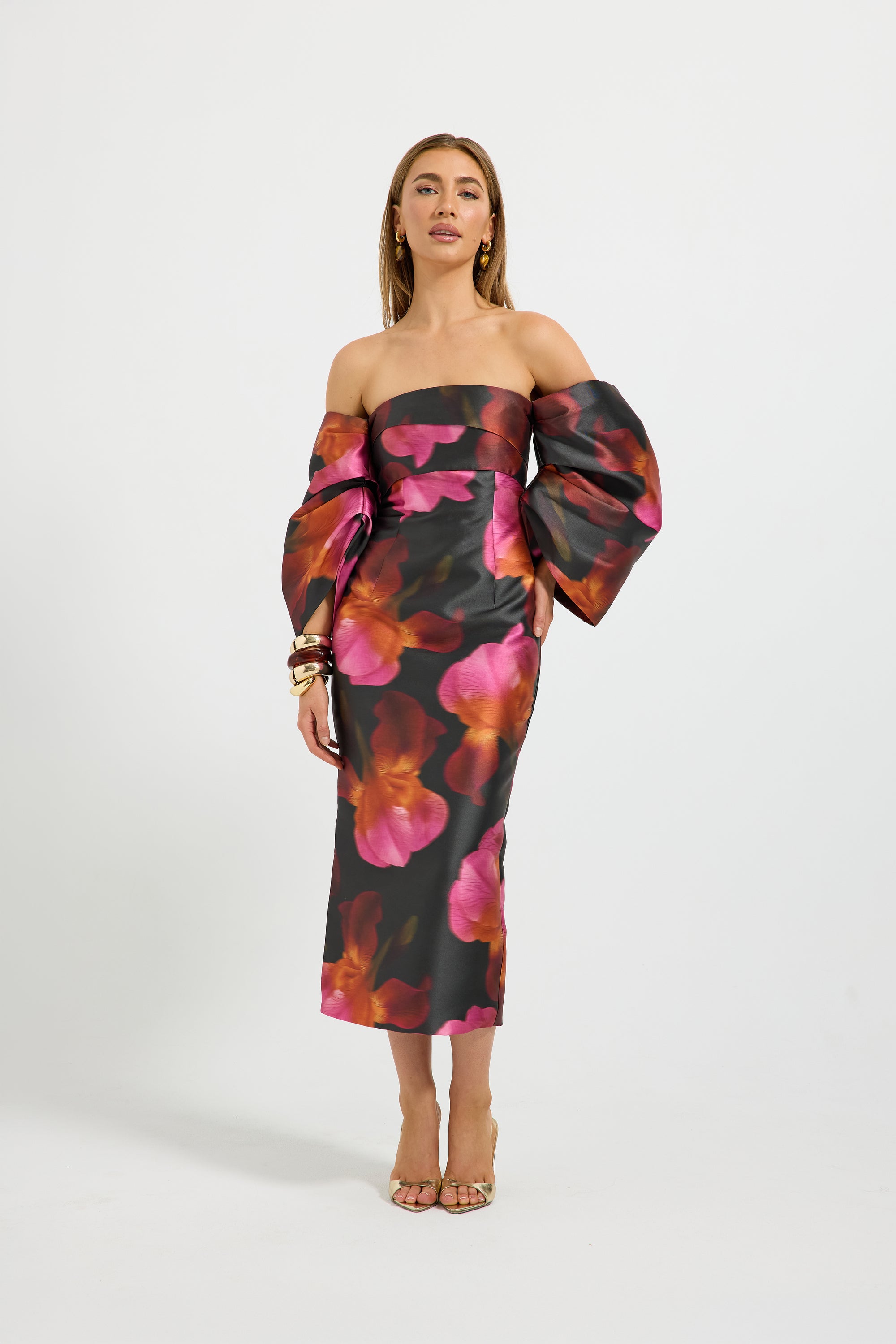 Ava Shoulder Midi