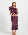 Dottie Asymmetric Midi