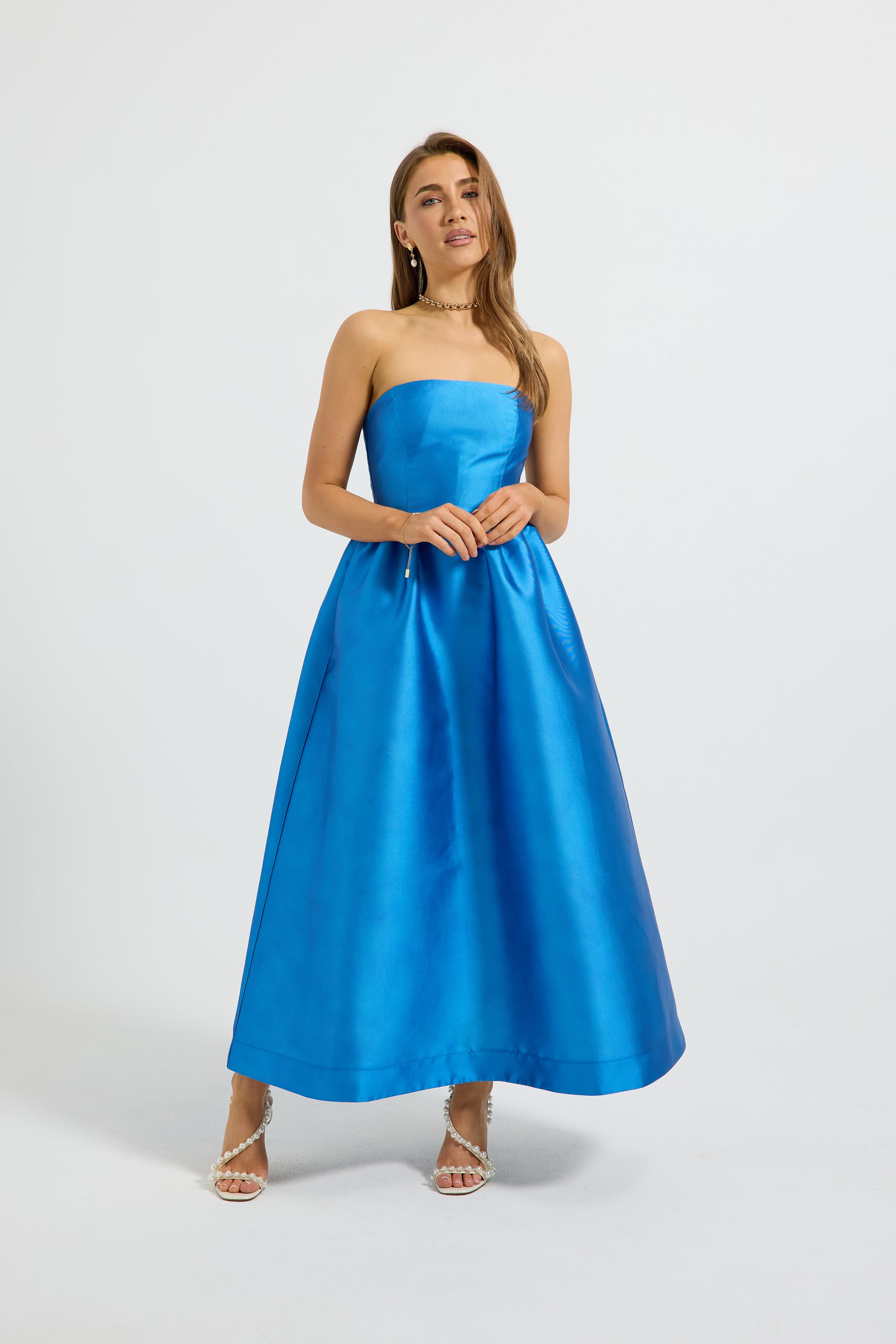 Kai Strapless Midi