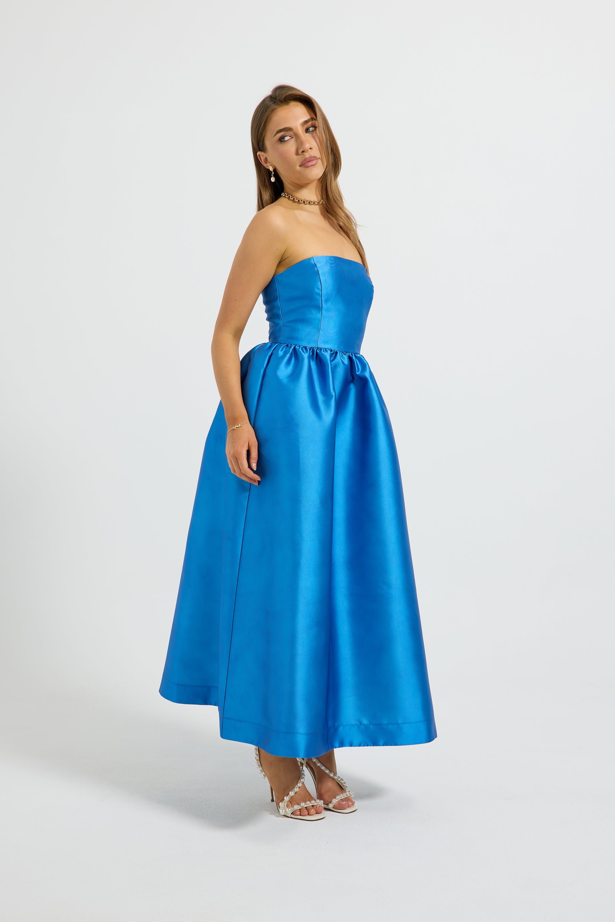 Kai Strapless Midi