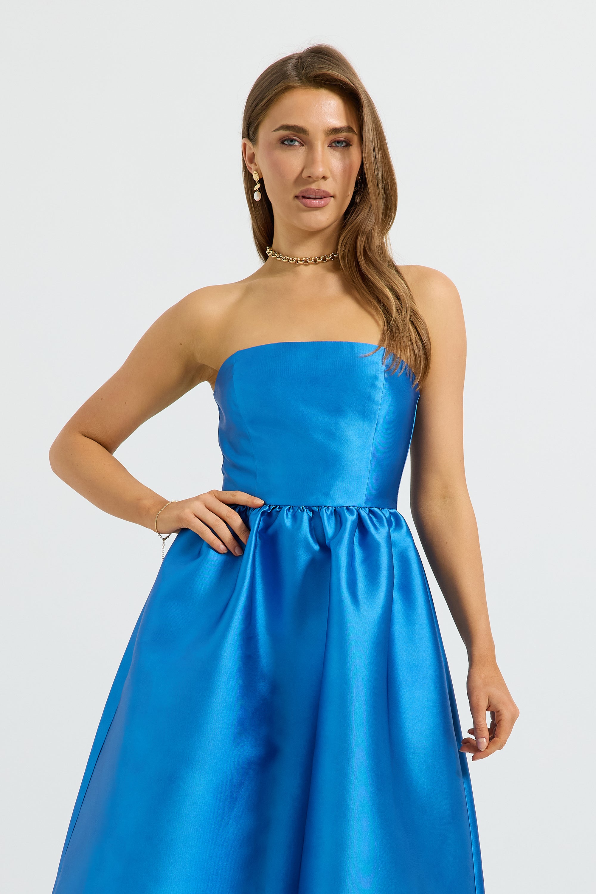 Kai Strapless Midi