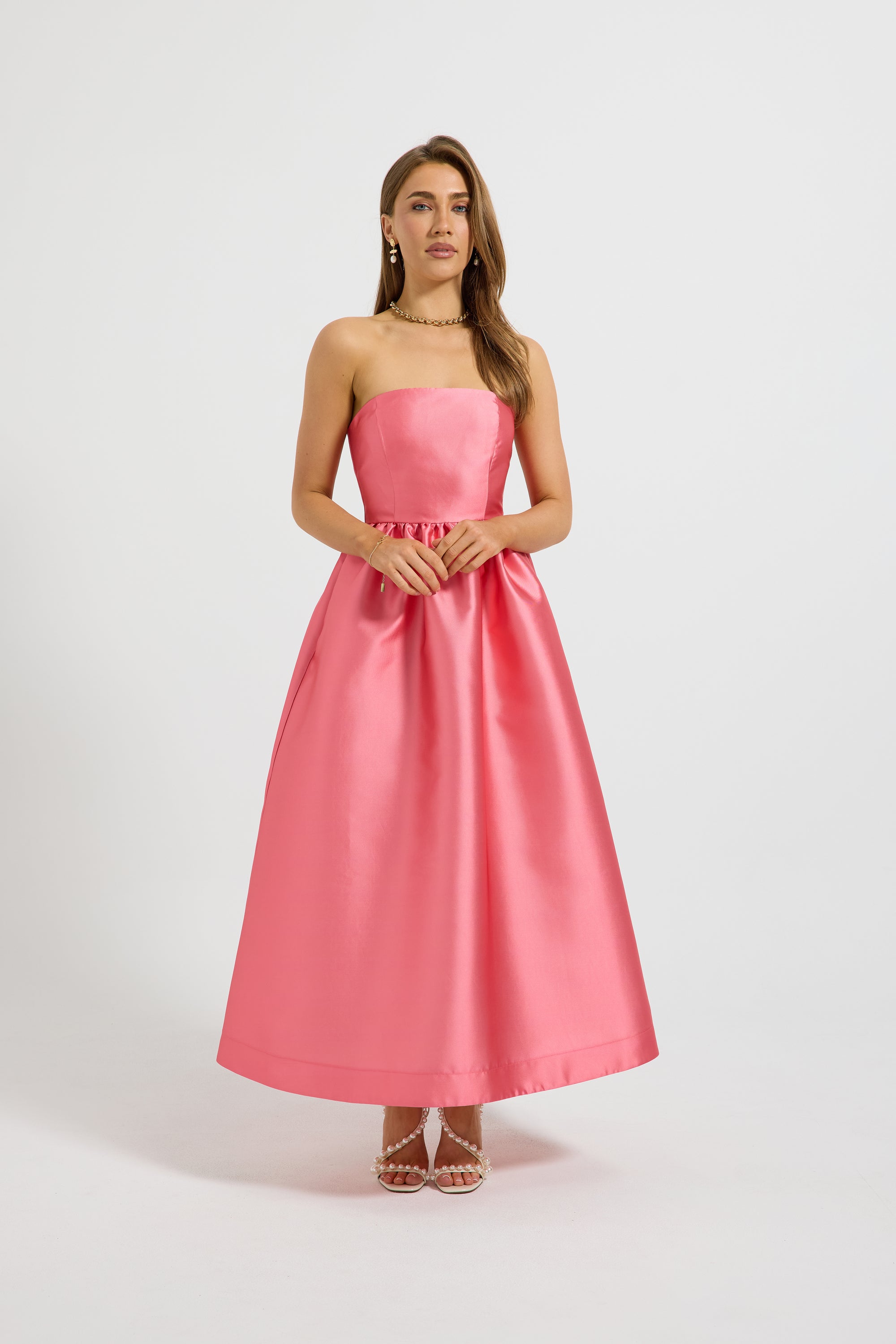Kai Strapless Midi