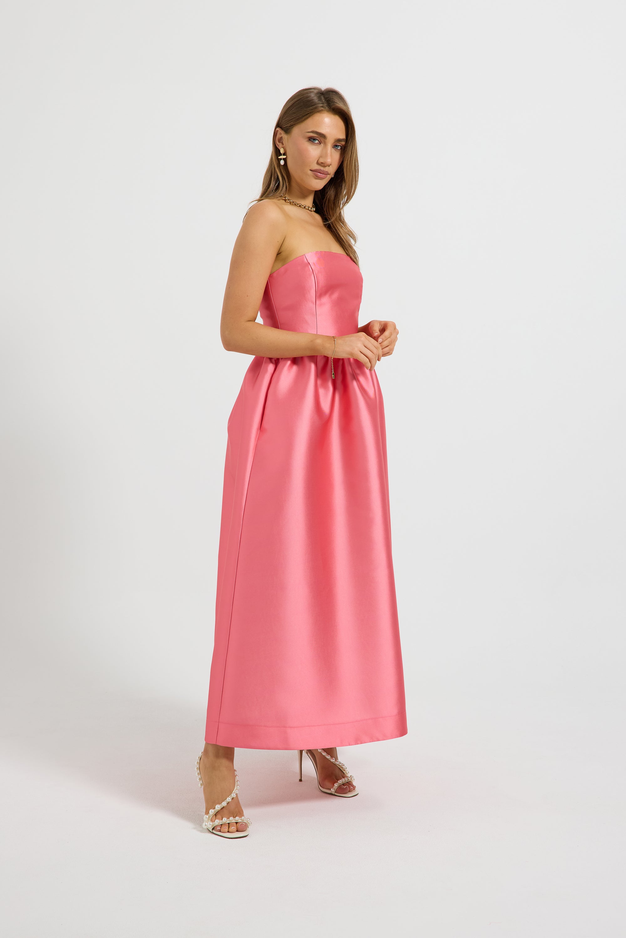 Kai Strapless Midi