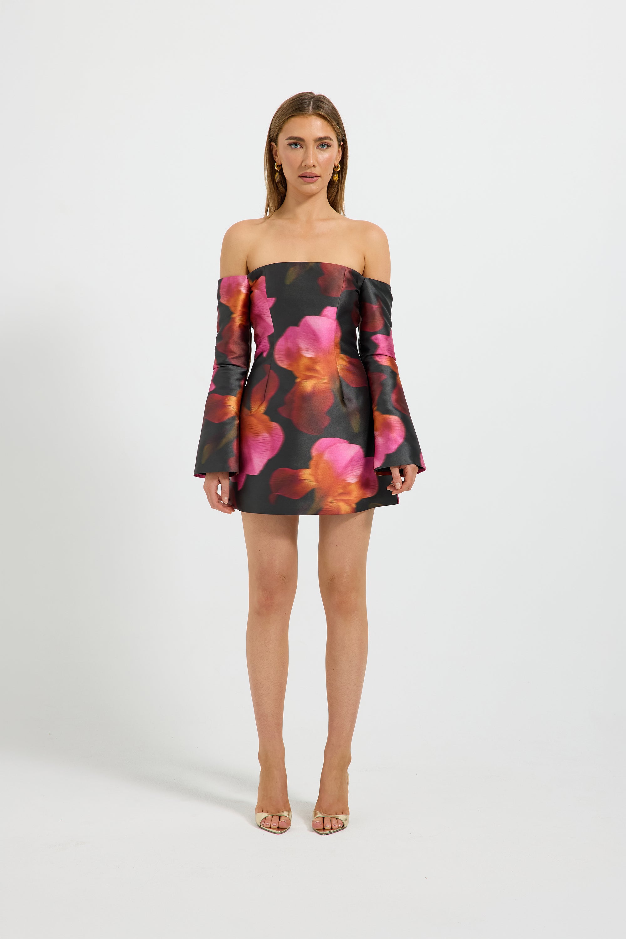 Ava Sleeve Mini Dress