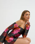 Ava Sleeve Mini Dress
