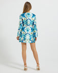 Flora Sleeve Mini Dress