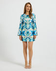 Flora Sleeve Mini Dress