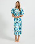 Flora Sleeve Midi