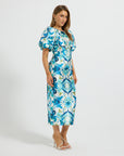 Flora Sleeve Midi