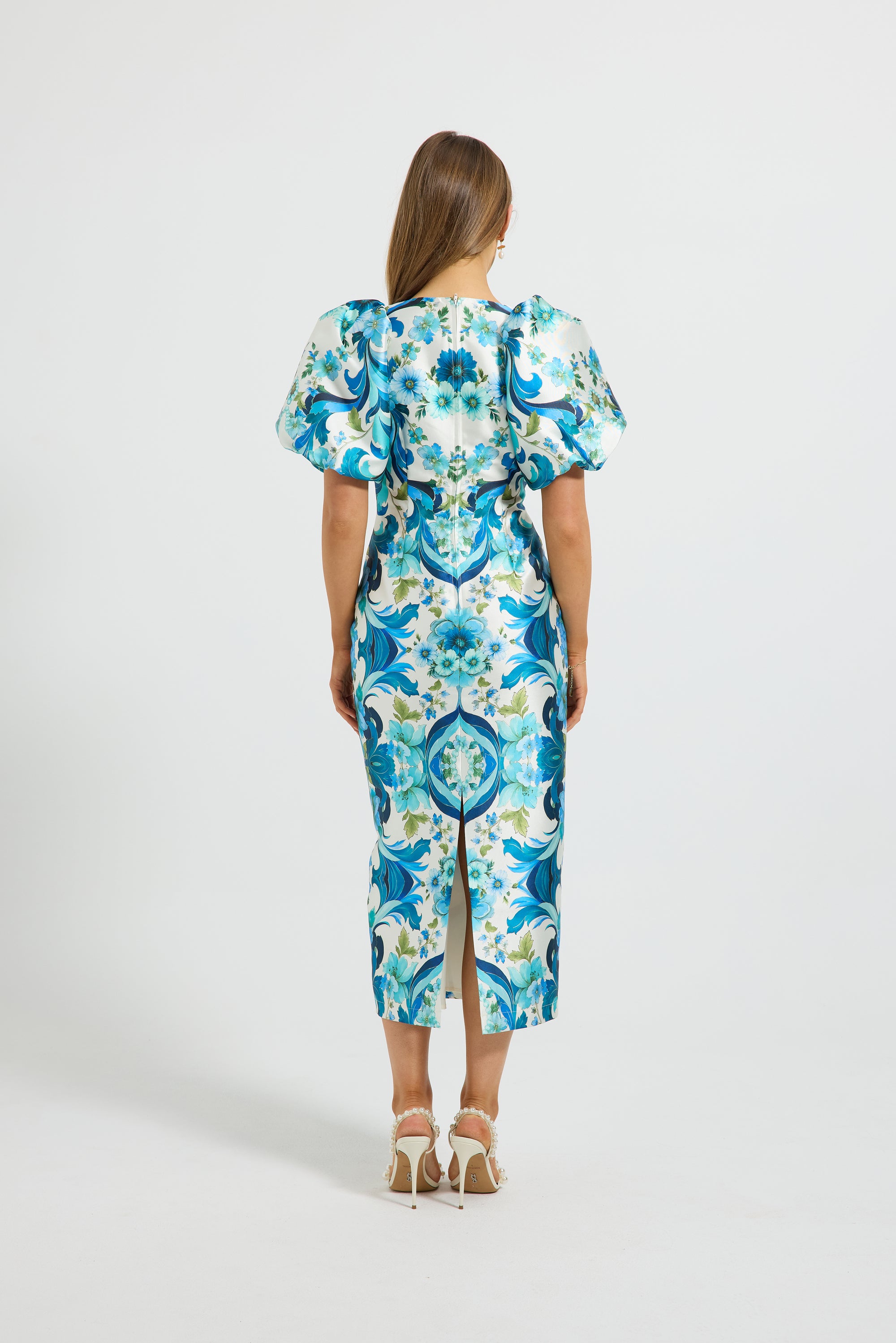 Flora Sleeve Midi