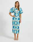 Flora Sleeve Midi